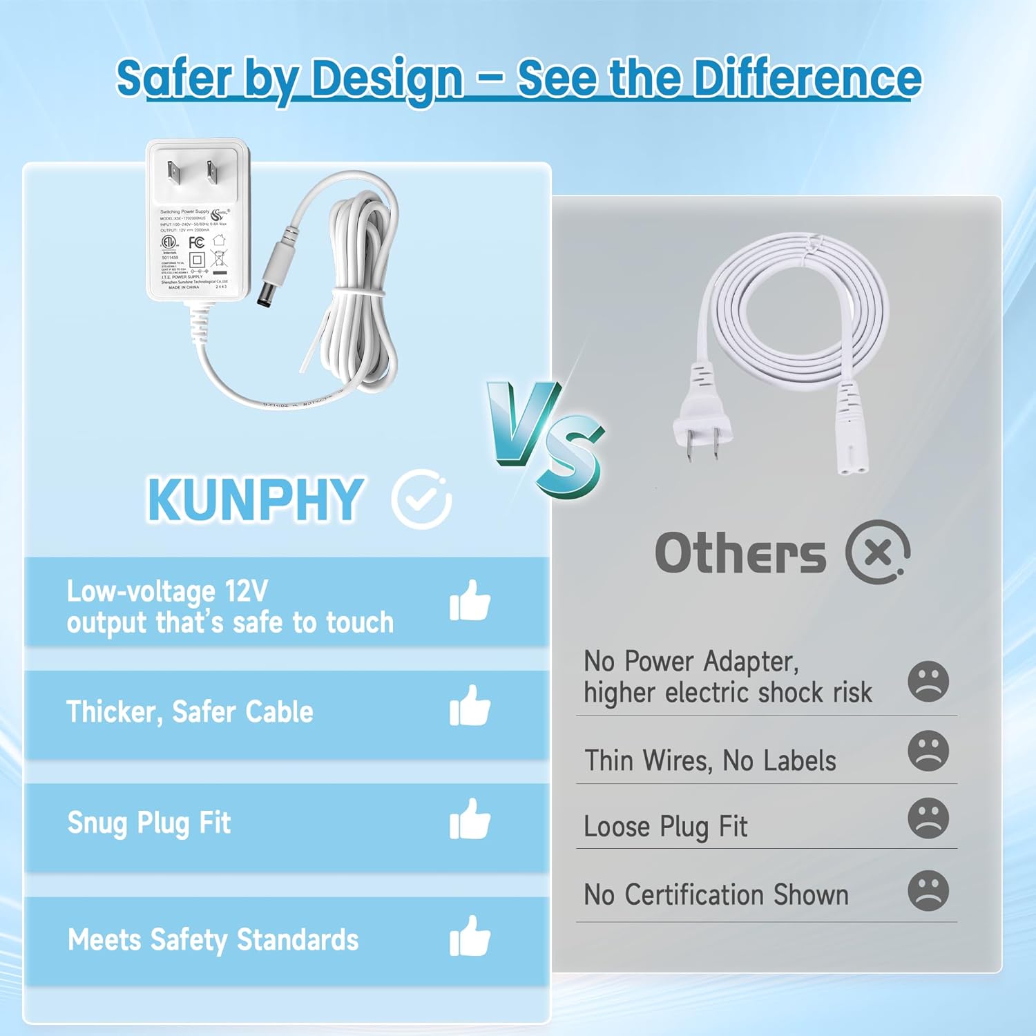 KUNPHY Ultrasonic Jewelry Cleaner 12oz 46KHz