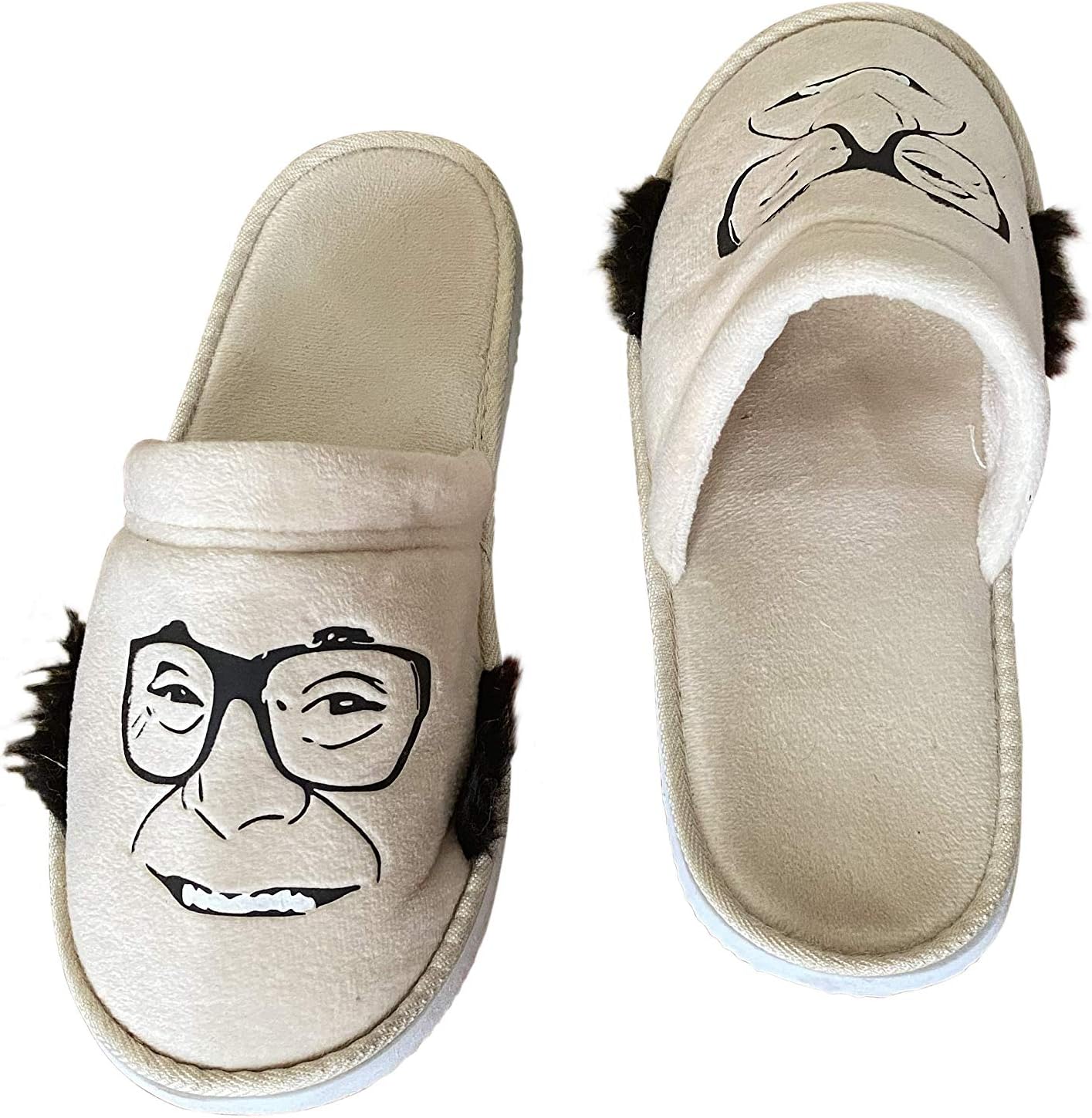 Fat Uncle Danny DeFeetos Funny Slippers for Men
