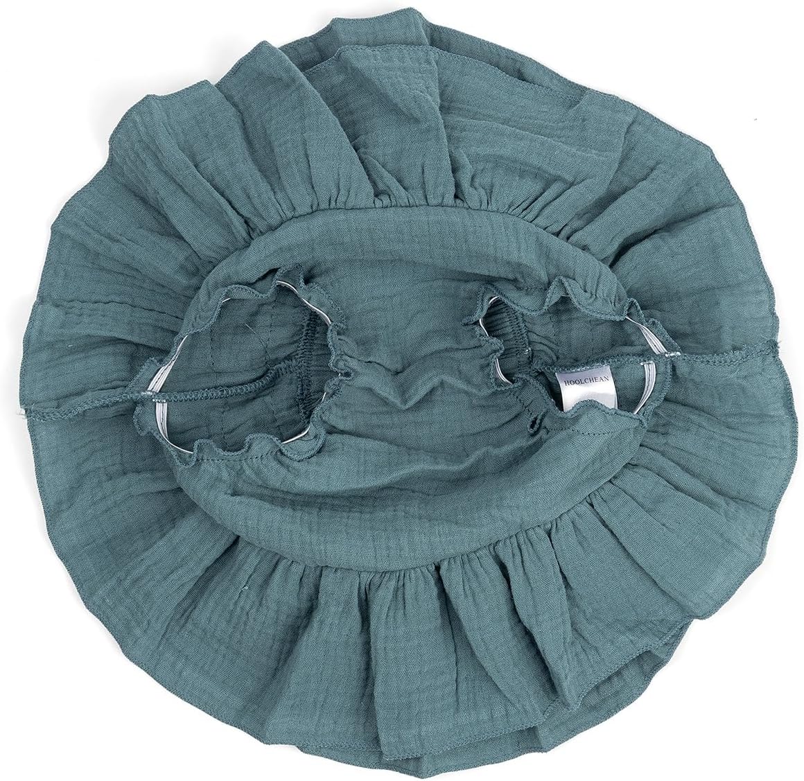 HOOLCHEAN Baby Girls Cotton Ruffle Skirt with Shorts