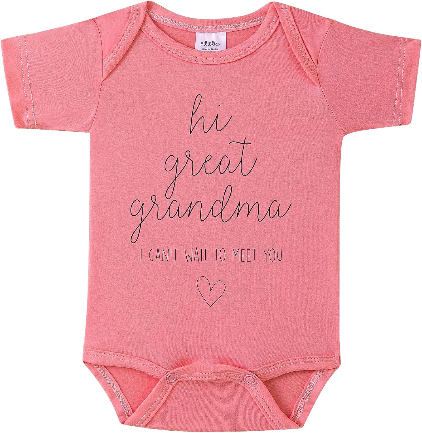 Pregnancy Announcement Bodysuit for Grandparents