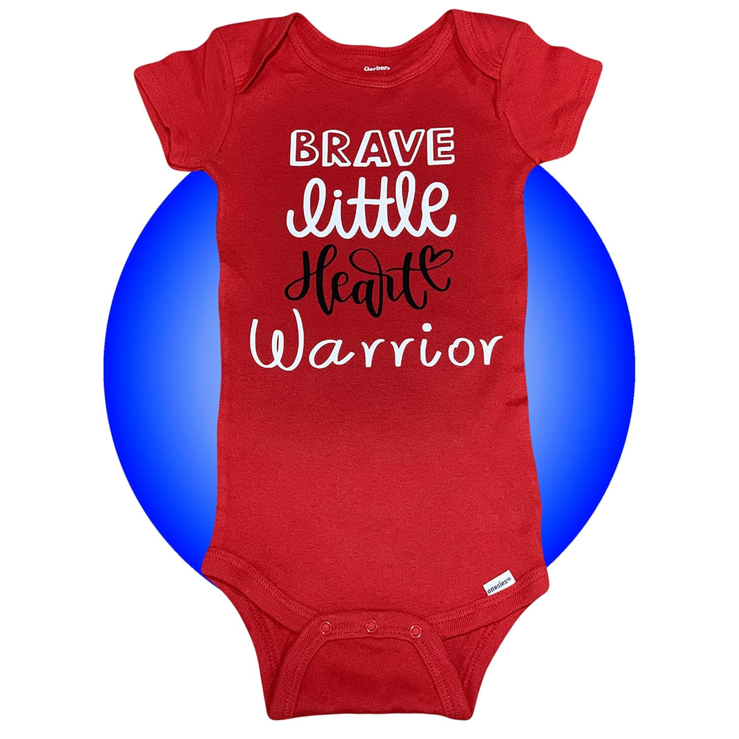 Baby Heart Surgery Onesies - Personalized - 100 Cotton