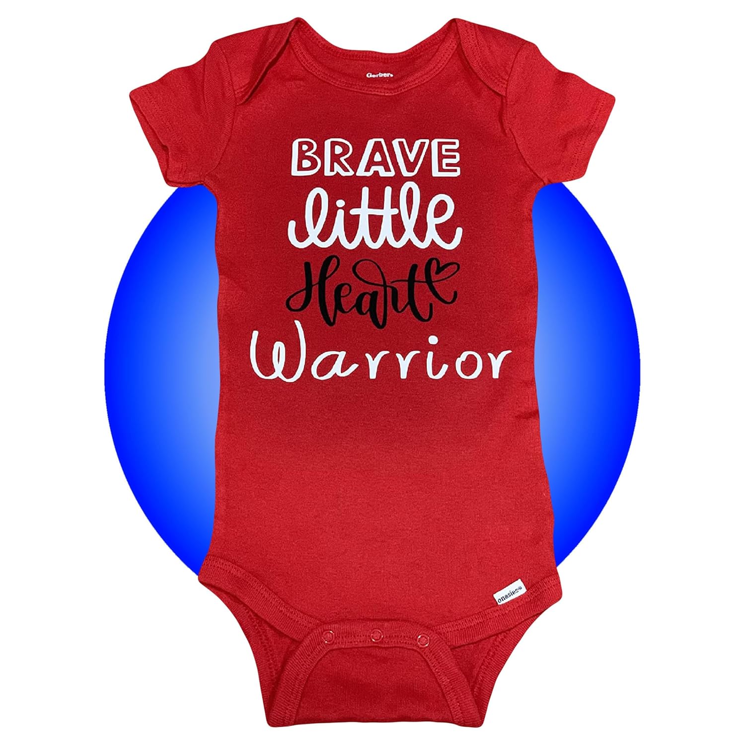 Baby Heart Surgery Onesies - Personalized - 100 Cotton