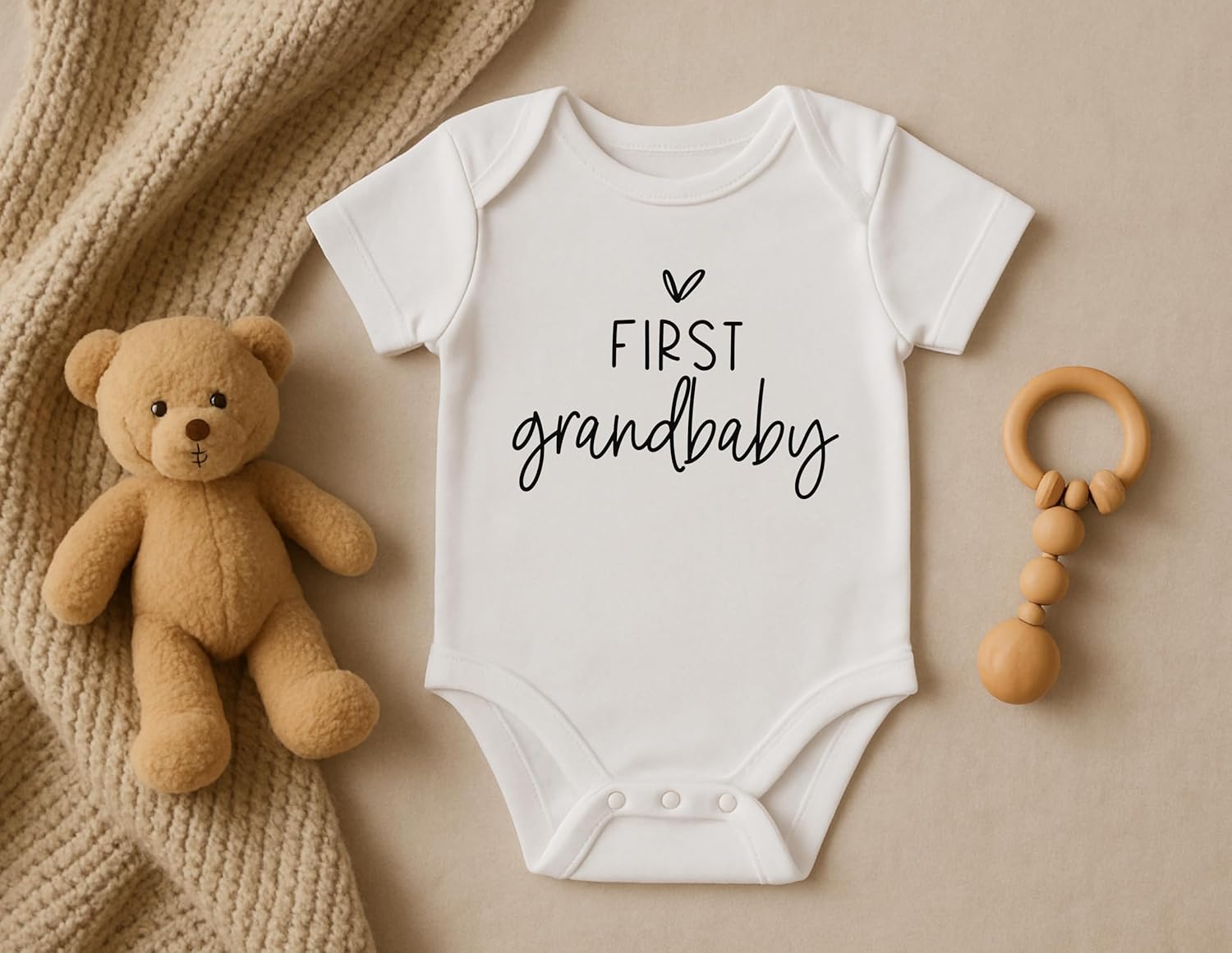 Bump and Beyond Designs First Grandbaby Bodysuit