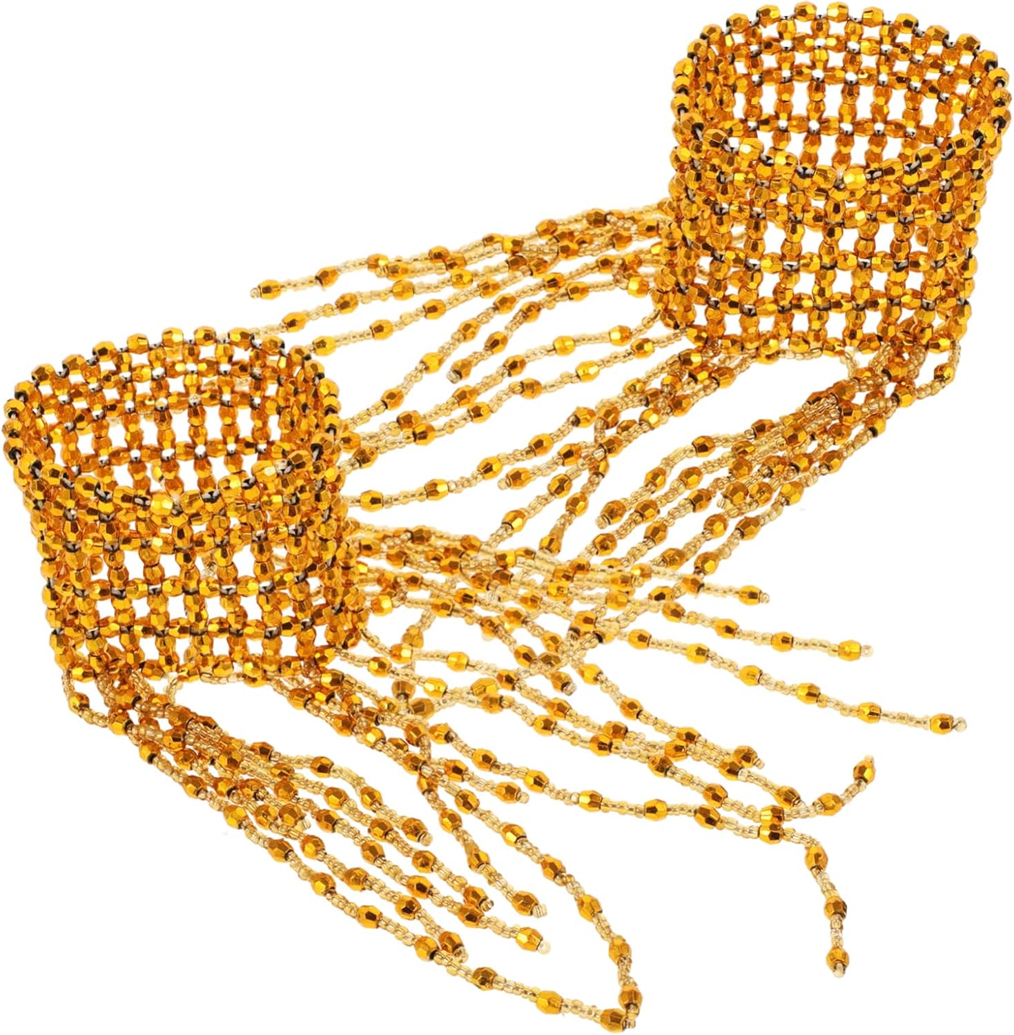 Hemoton Tassel Armlet Chains for Women Belly Dancing