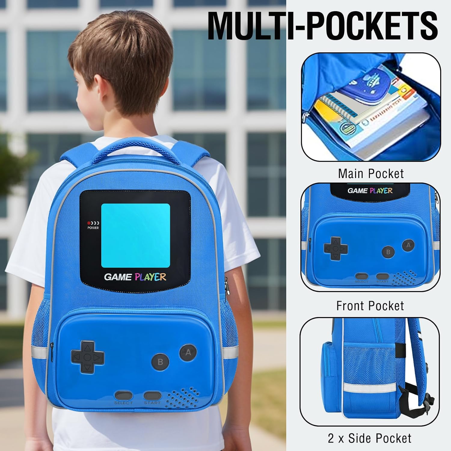 TFAUR Boys Backpack for School and Gaming