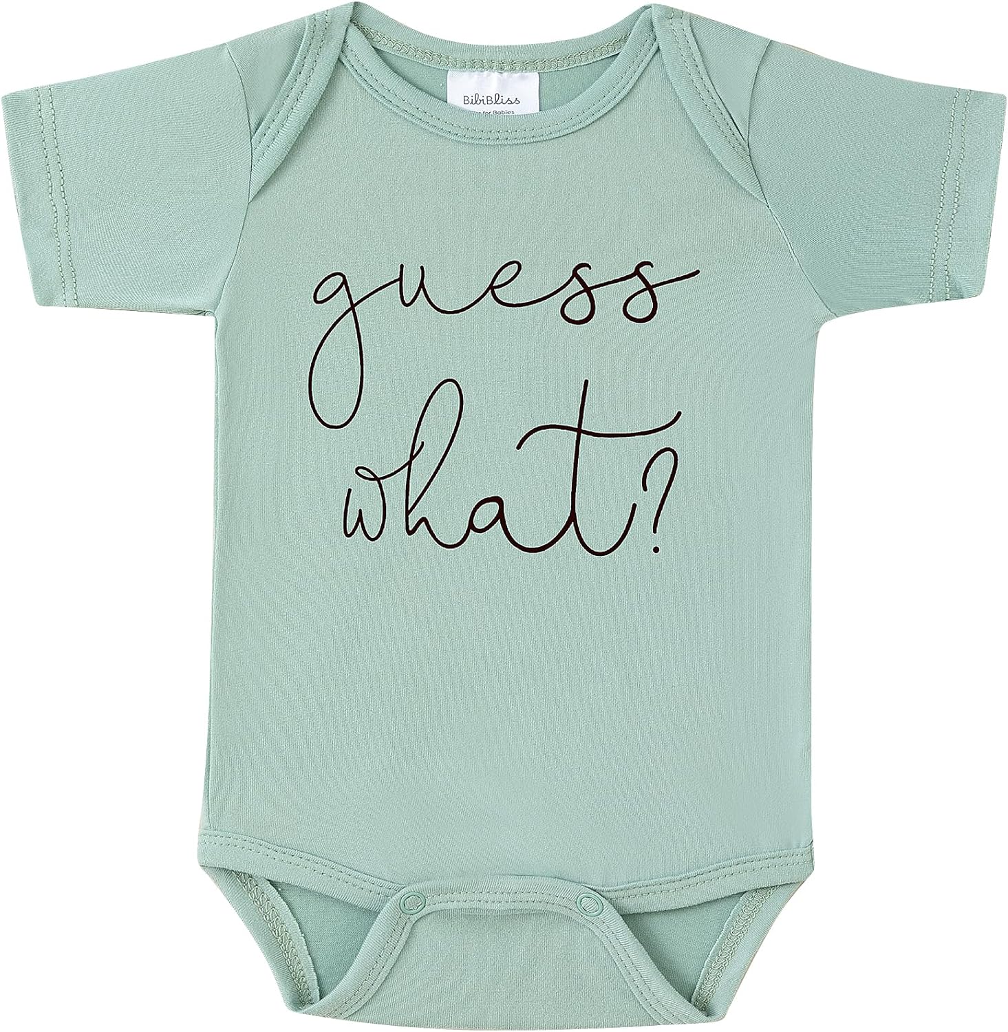 Guess What Pregnancy Announcement Bodysuit for Baby