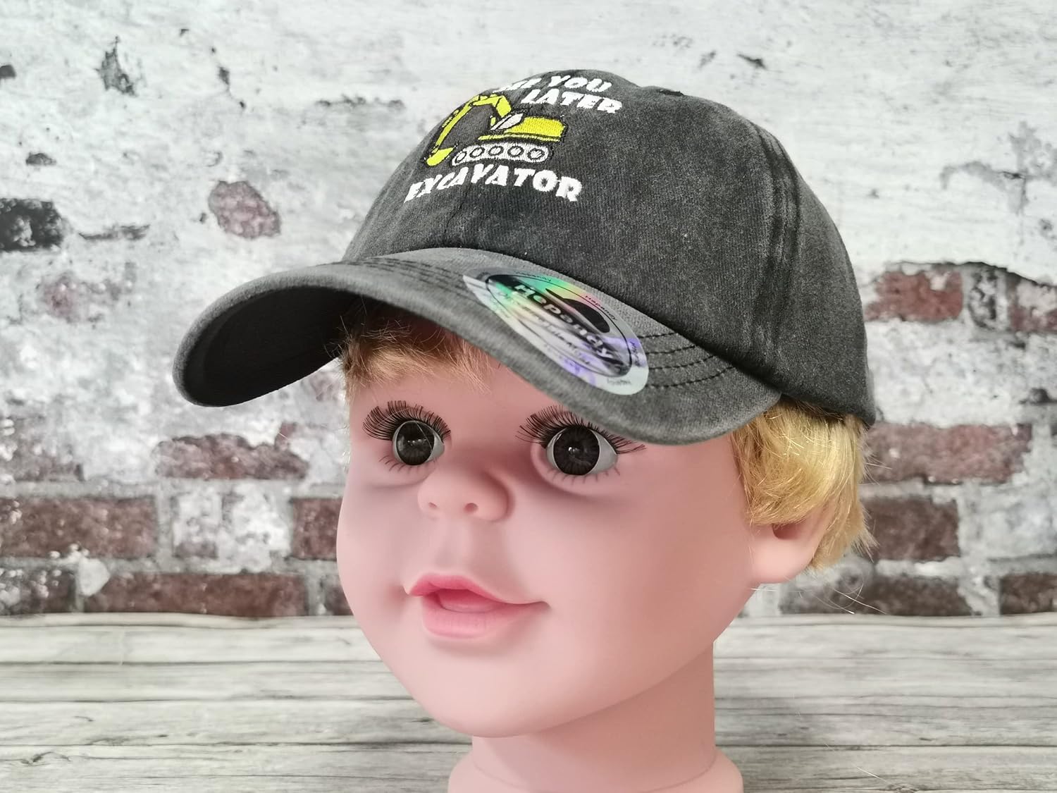 Hepandy Embroidered Baseball Cap for Kids