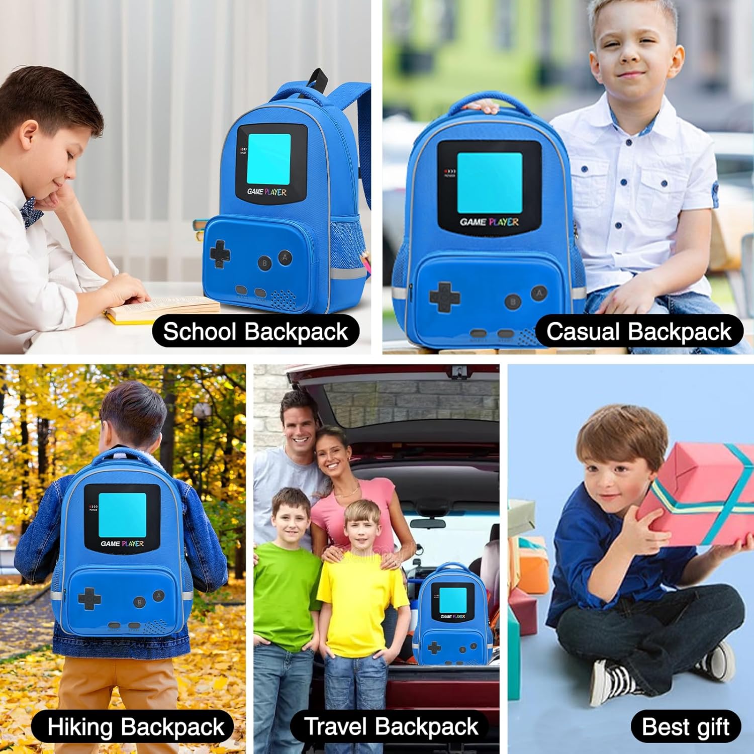 TFAUR Boys Backpack for School and Gaming