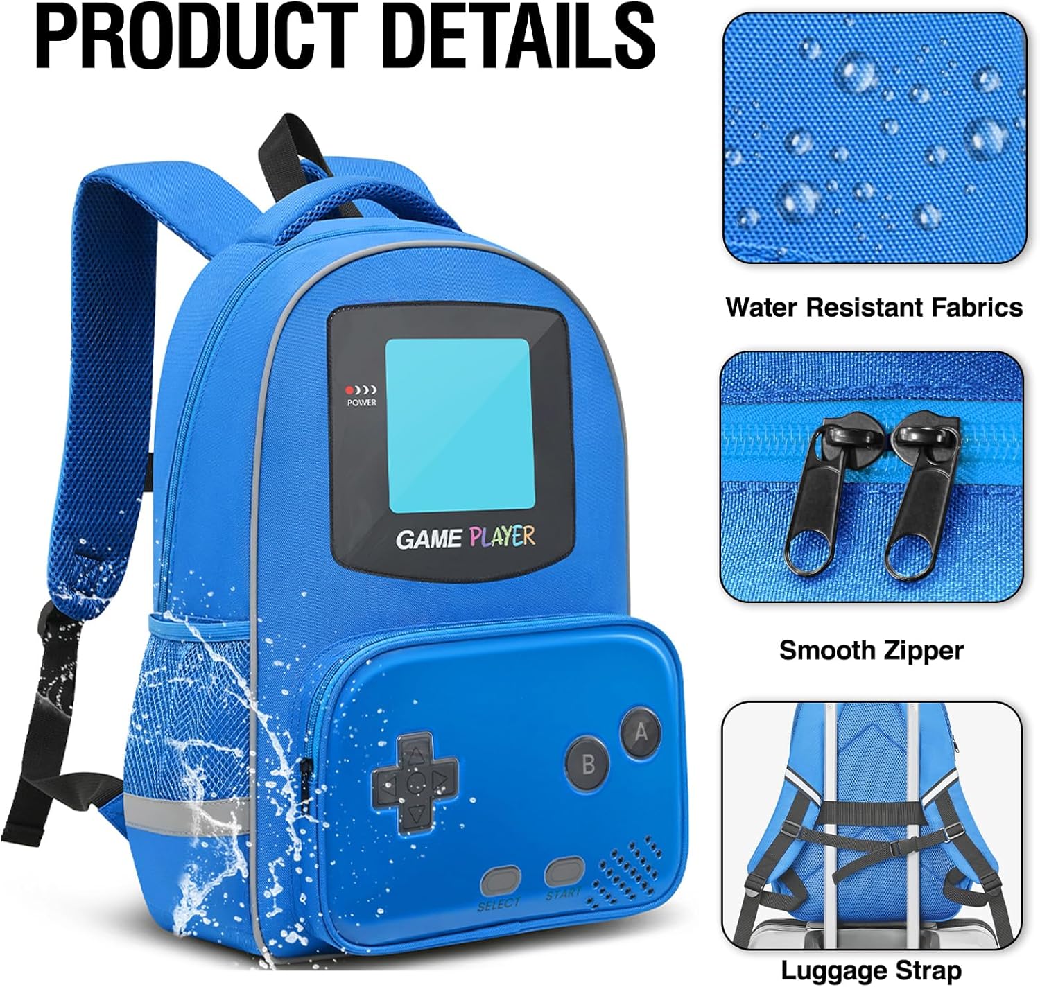 TFAUR Boys Backpack for School and Gaming