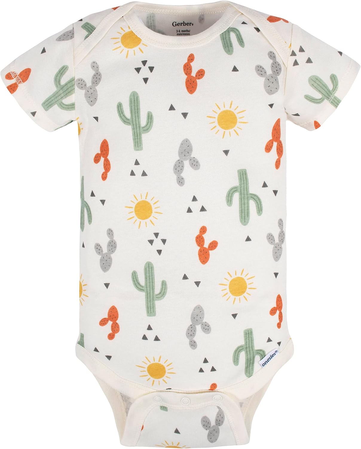 Gerber Baby Girls 5-Pack Short Sleeve Onesies Bodysuits