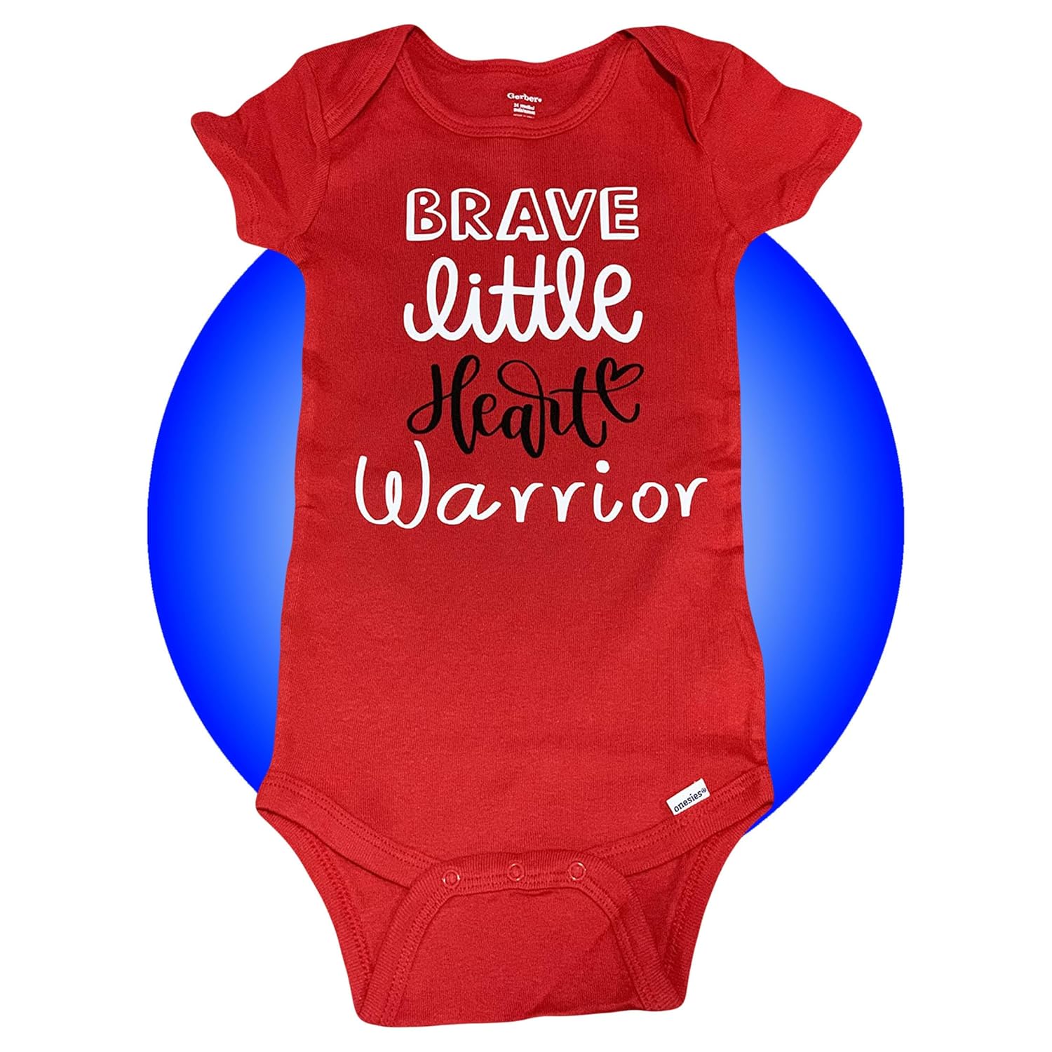Baby Heart Surgery Onesies - Personalized - 100 Cotton
