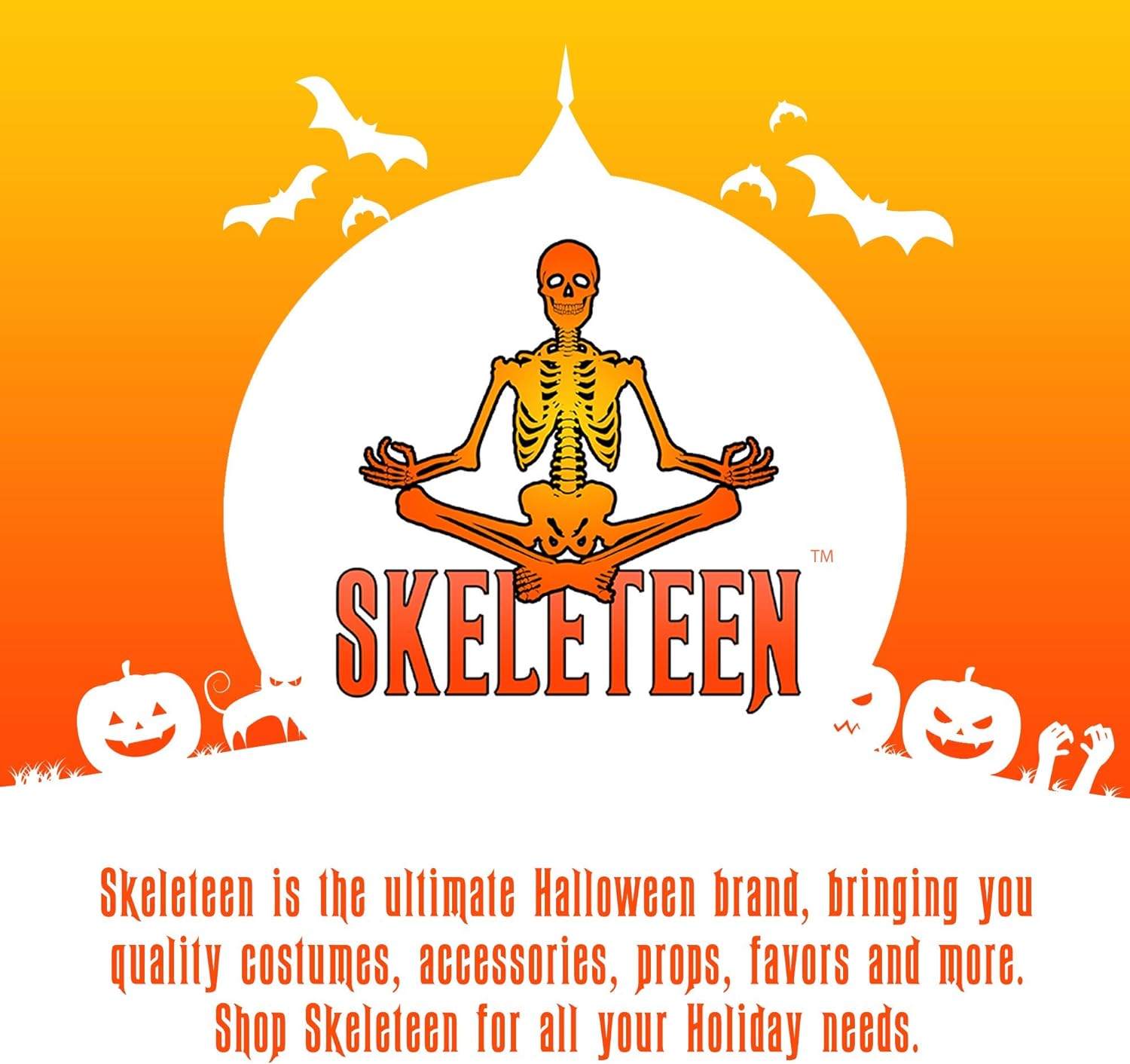 Skeleteen Black Superhero Eye Mask for Costume Parties