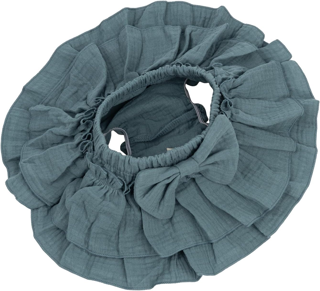 HOOLCHEAN Baby Girls Cotton Ruffle Skirt with Shorts
