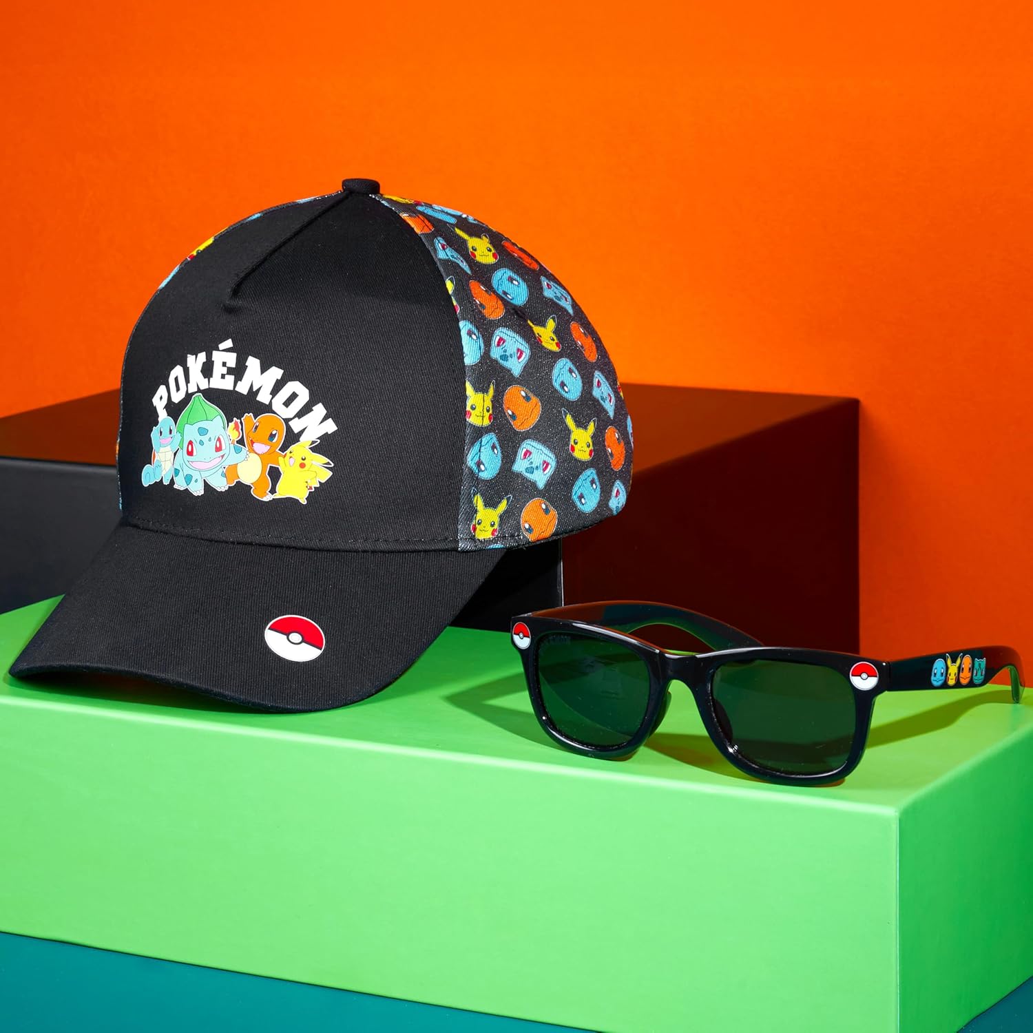 Get Trend Baseball Cap and Sunglasses Set for Kids