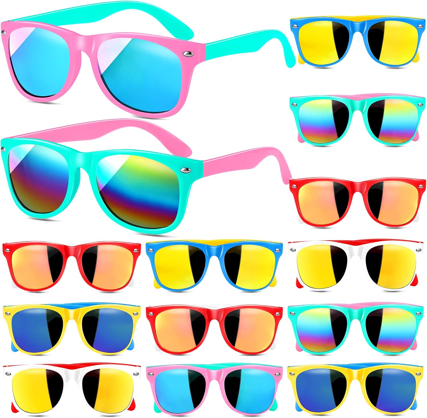 GINMIC Kids Sunglasses Bulk Party Favors 12 Pack