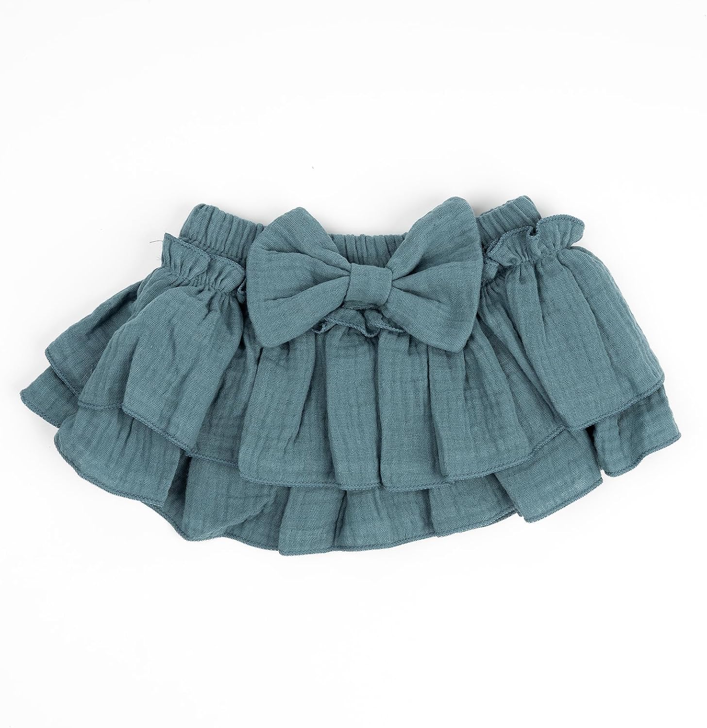 HOOLCHEAN Baby Girls Cotton Ruffle Skirt with Shorts