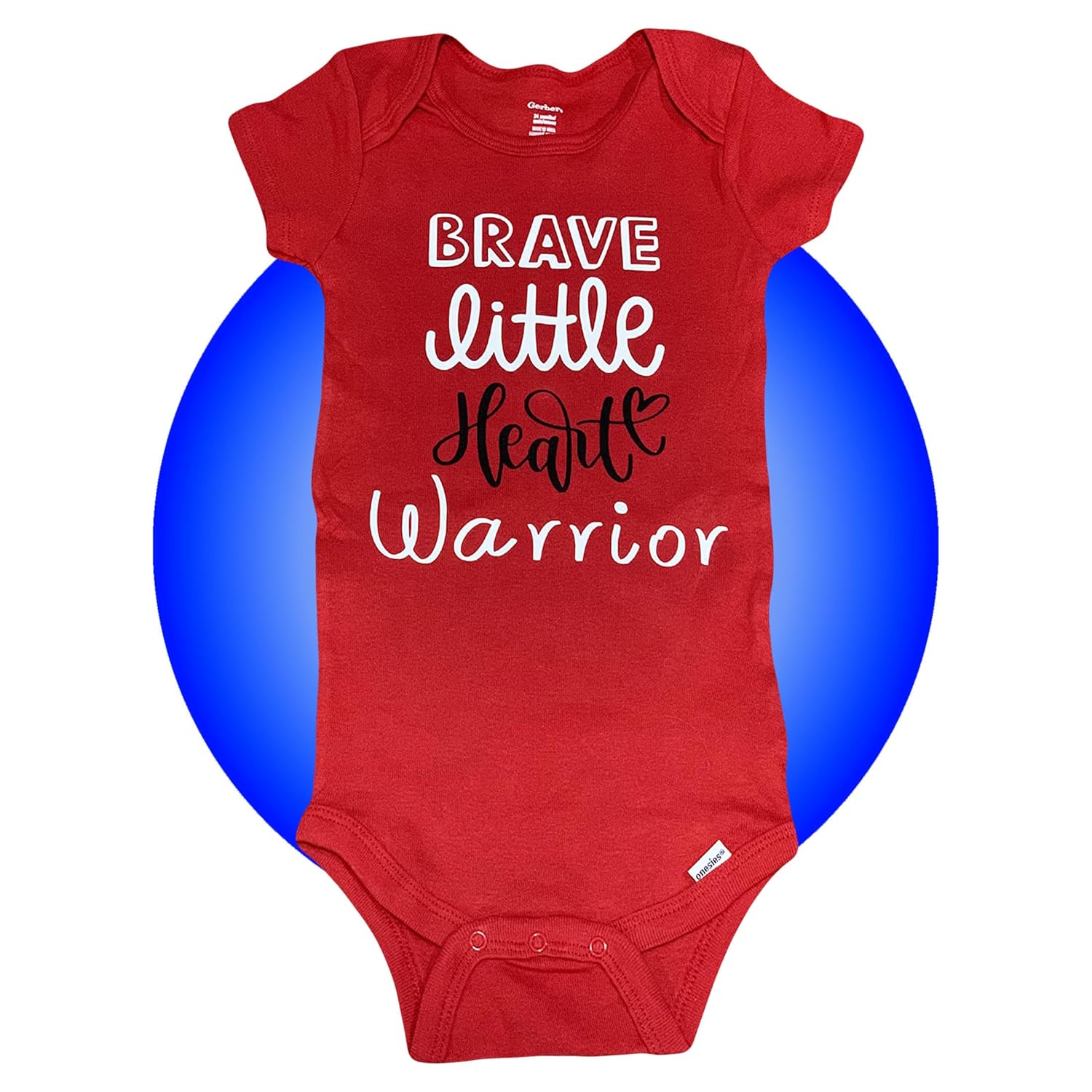 Baby Heart Surgery Onesies - Personalized - 100 Cotton