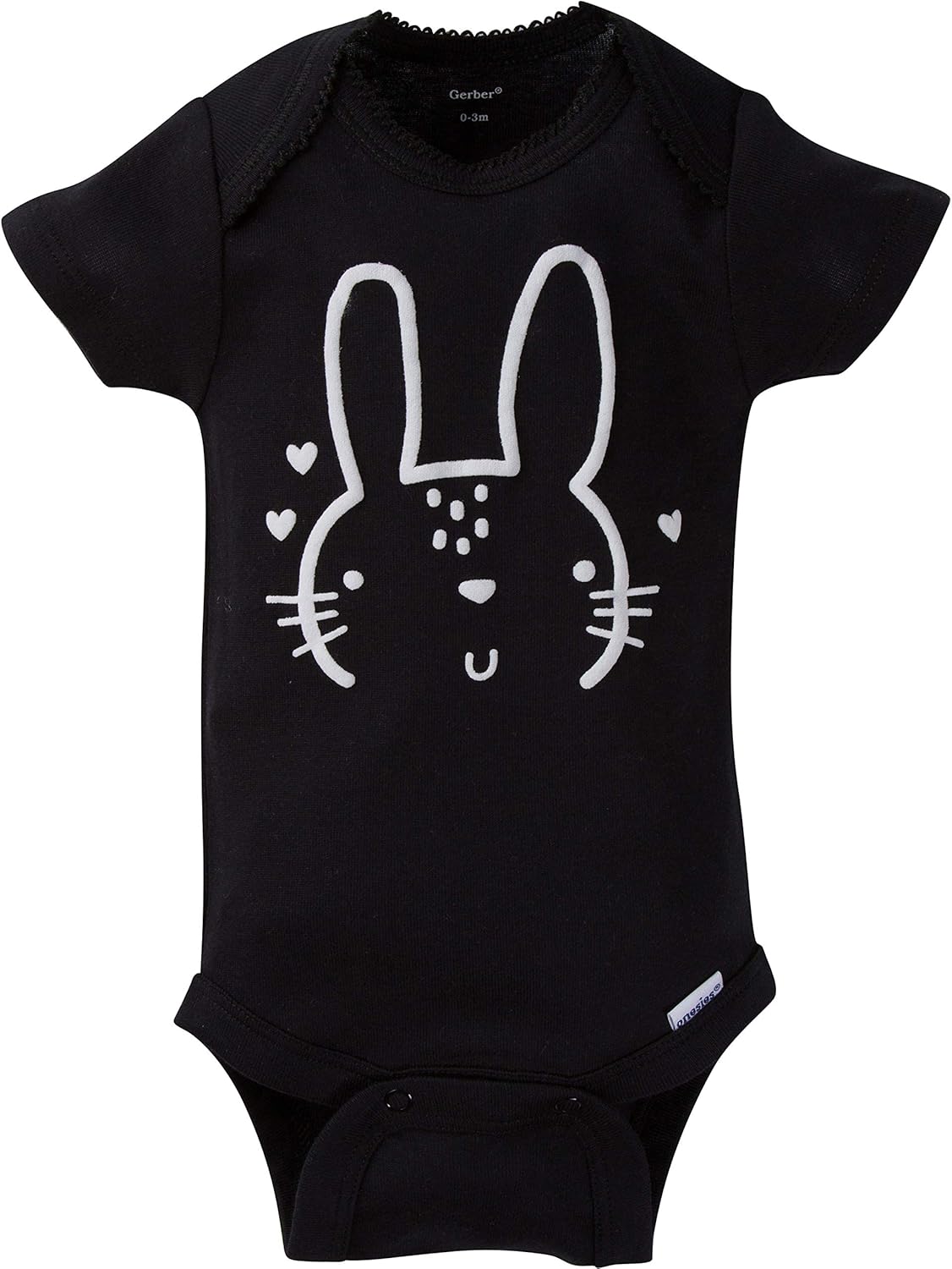 Gerber Baby Girls 8-Pack Short Sleeve Onesies Bodysuits