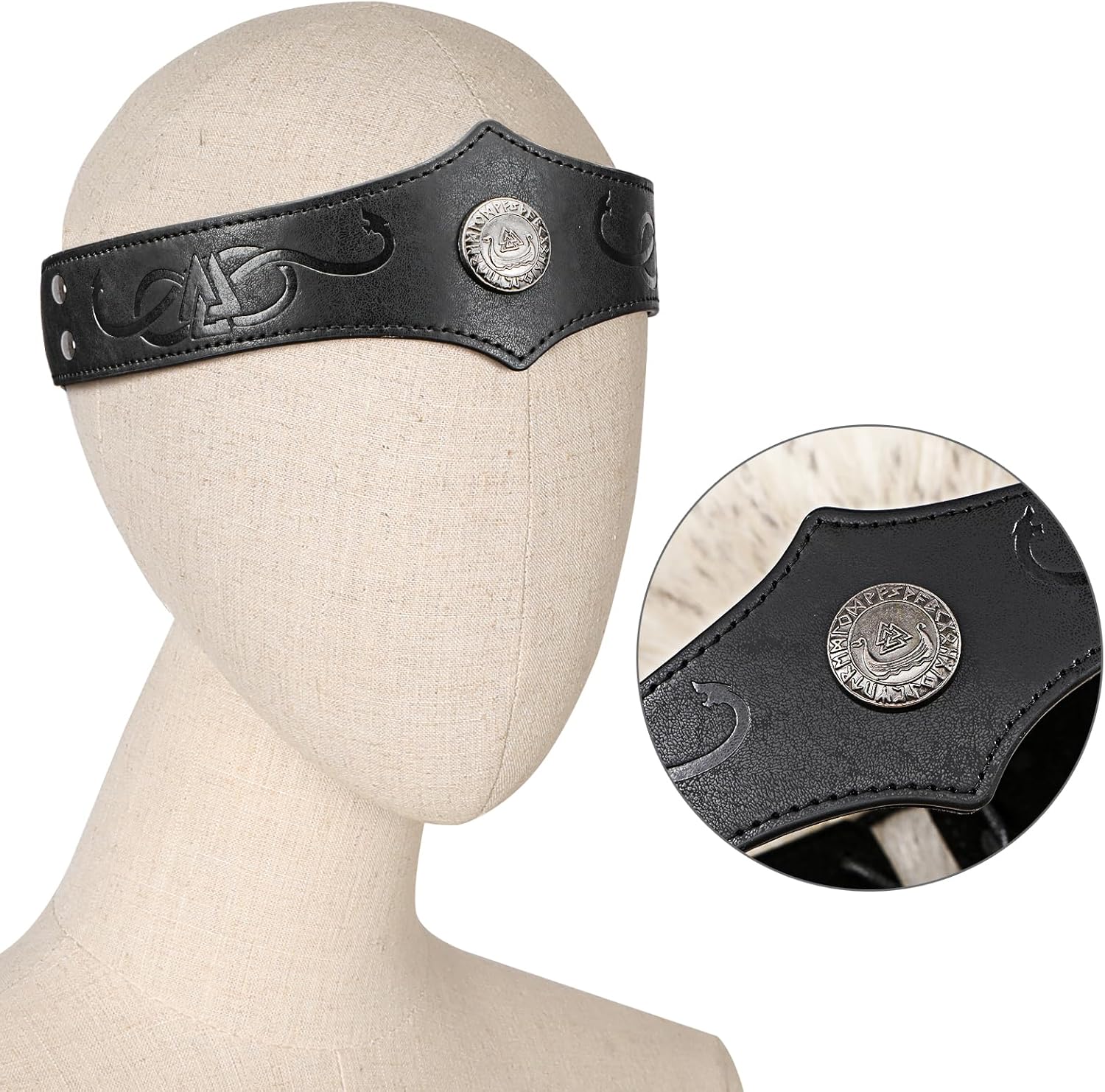 3PCS Renaissance Accessories Set for Medieval Halloween Cosplay