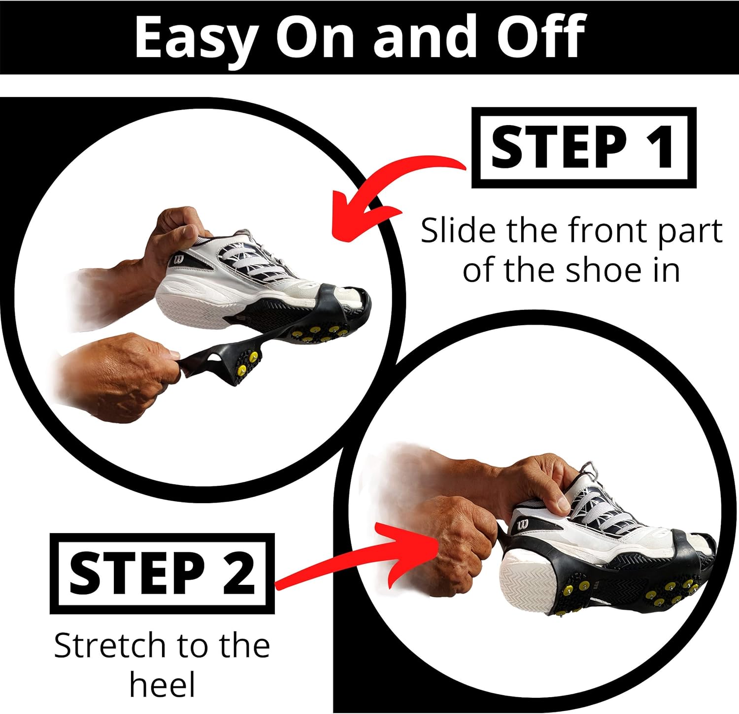 Limm Ice Snow Traction Cleats - Lightweight Crampon