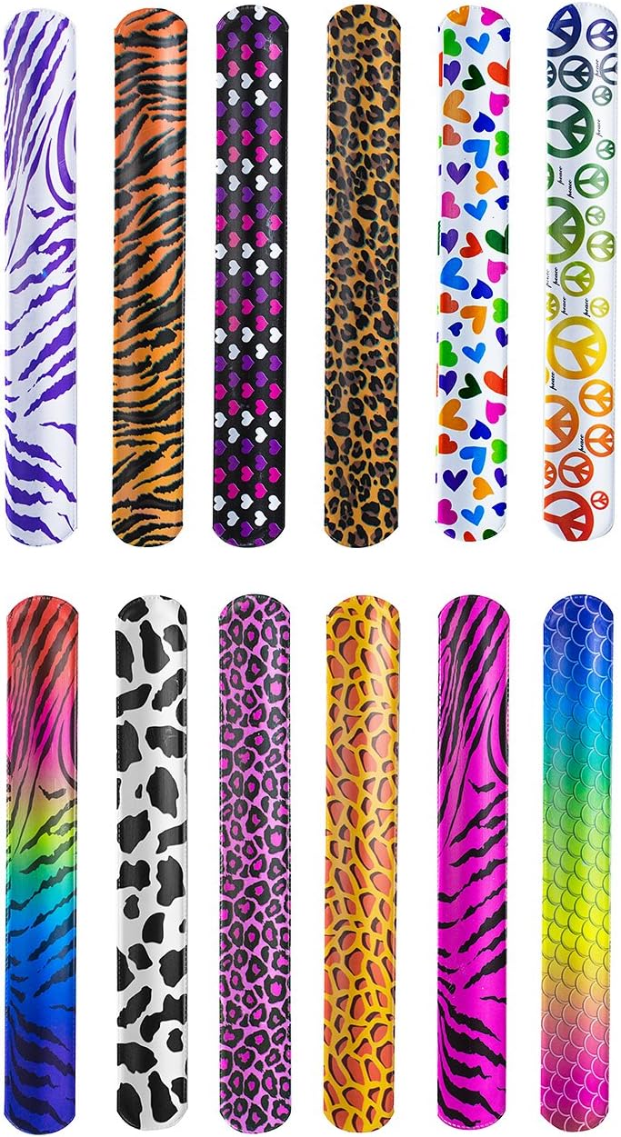 Super Z Outlet Retro Plastic Vinyl Bracelets 72 Pack