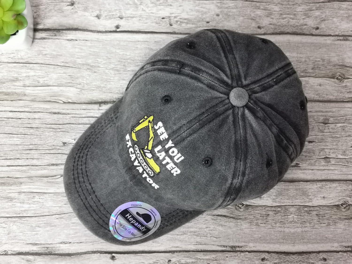 Hepandy Embroidered Baseball Cap for Kids