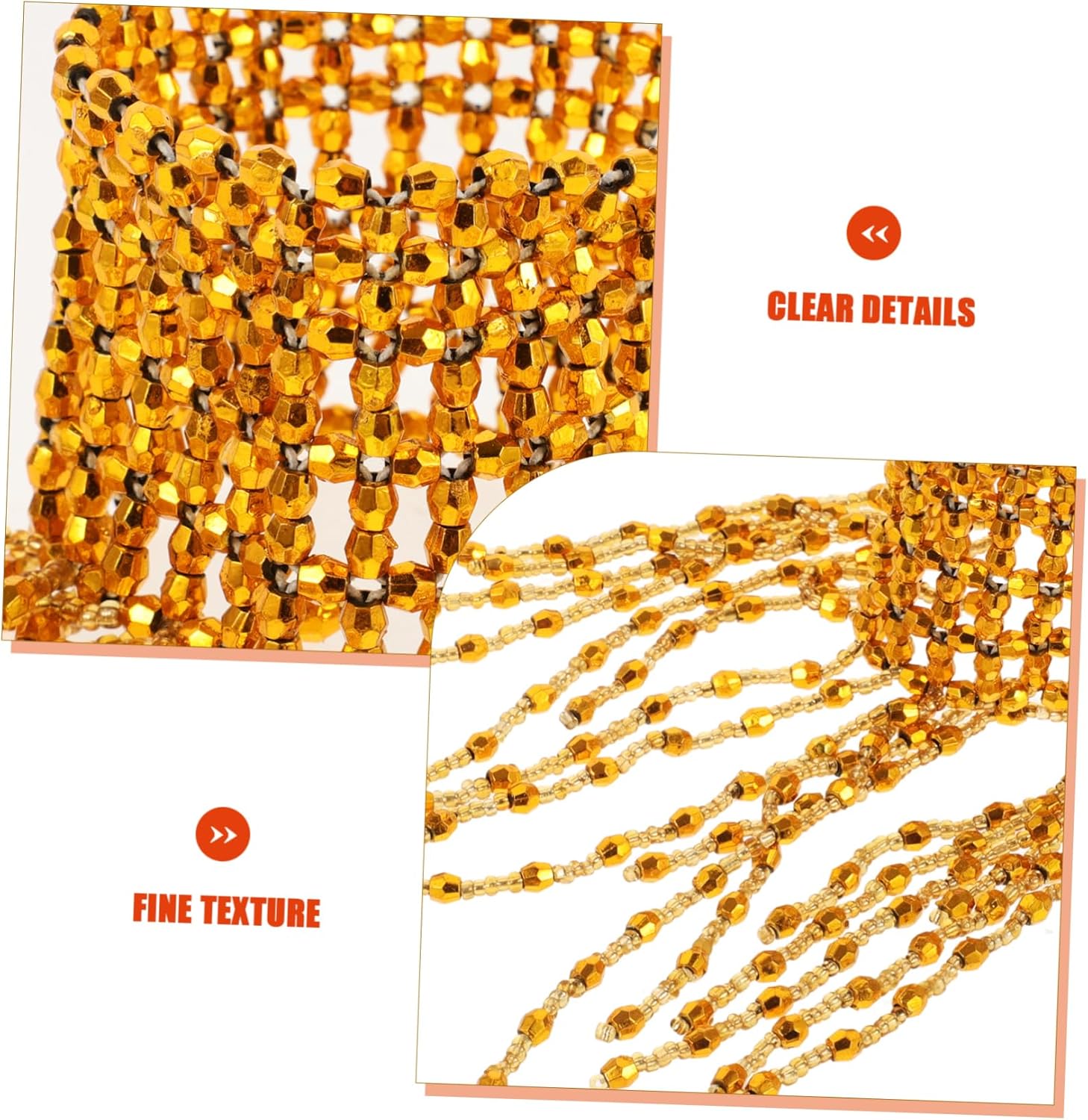 Hemoton Tassel Armlet Chains for Women Belly Dancing