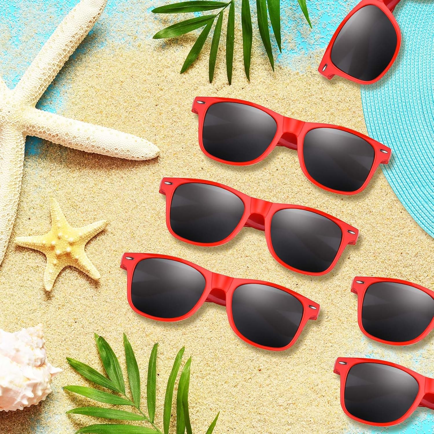 ASTARON 12 Pack Neon Party Sunglasses
