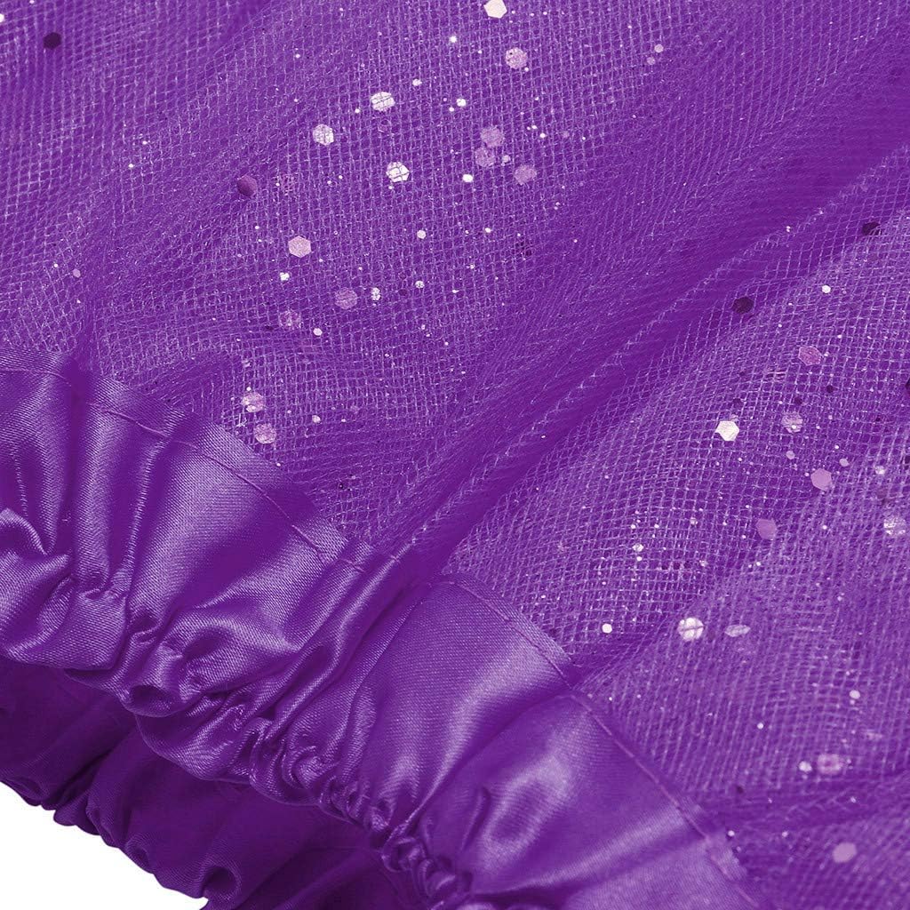 Bassinet Skirt Paillette Layered Skirt for Women