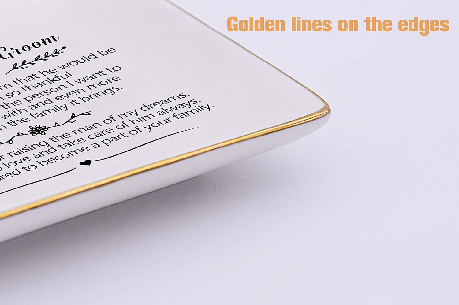 Wedding Mother of the Groom Jewelry Tray Box