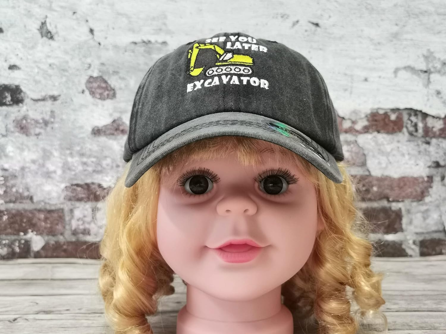 Hepandy Embroidered Baseball Cap for Kids