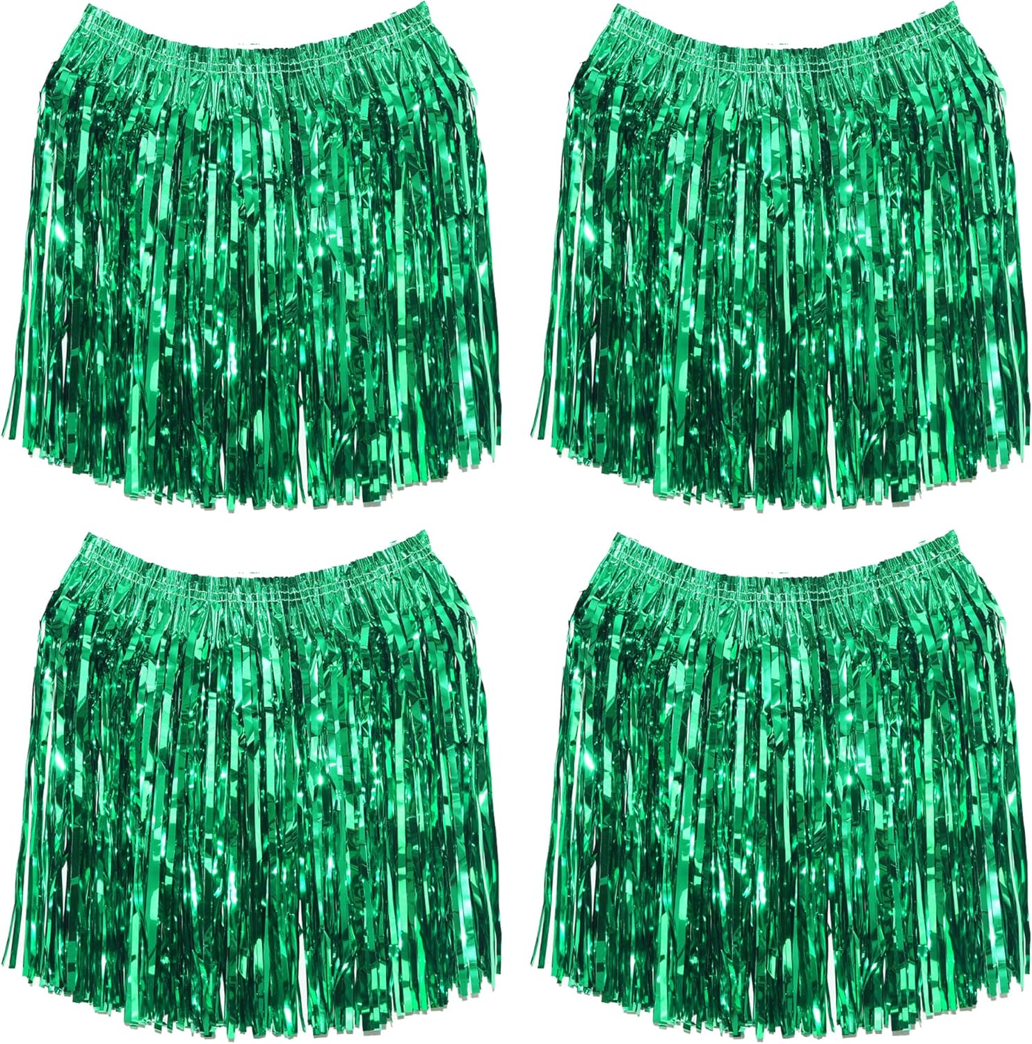 GREATRIL Foil Fringe Skirts 4 Pack