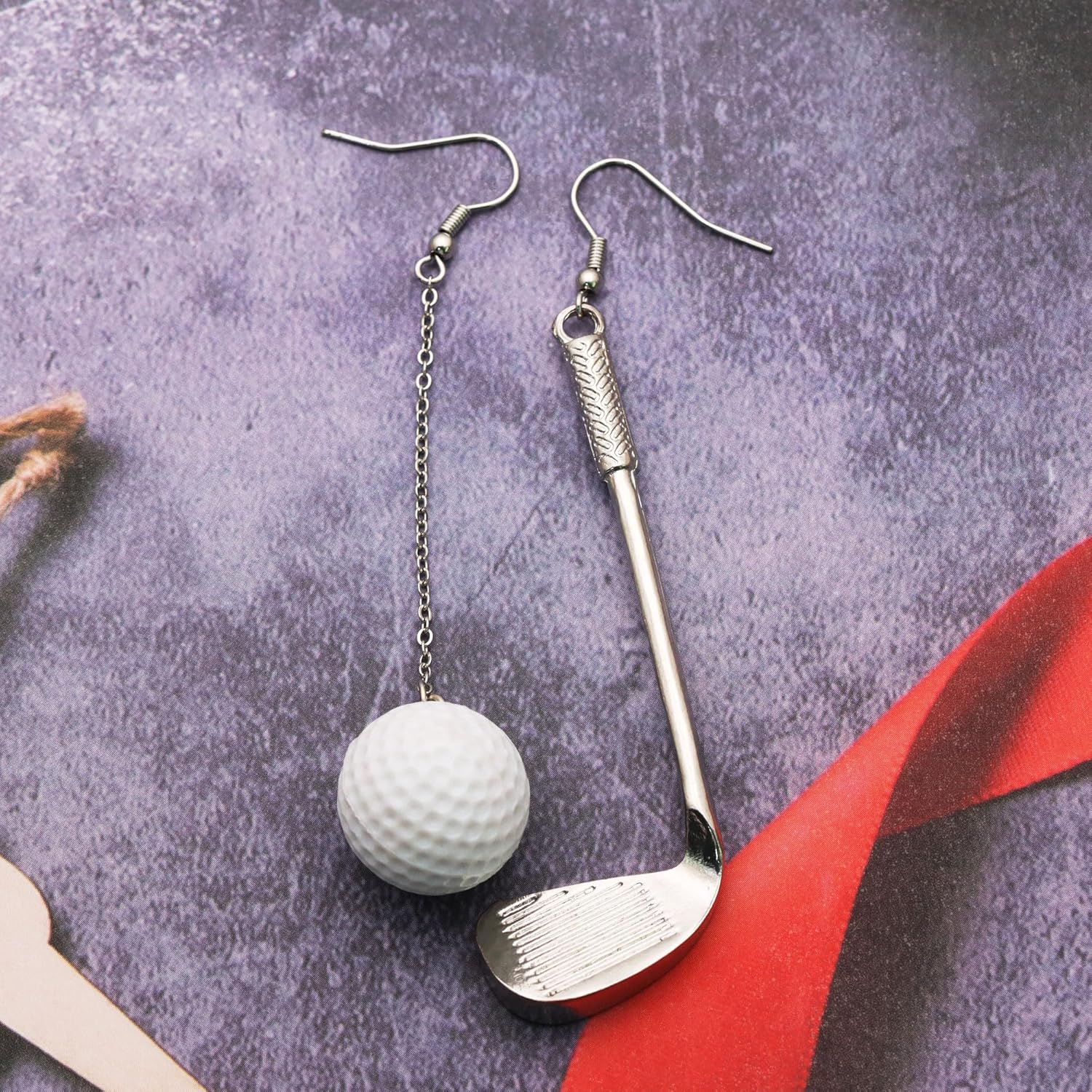 Funny Sport Ball Dangle Earrings for Women