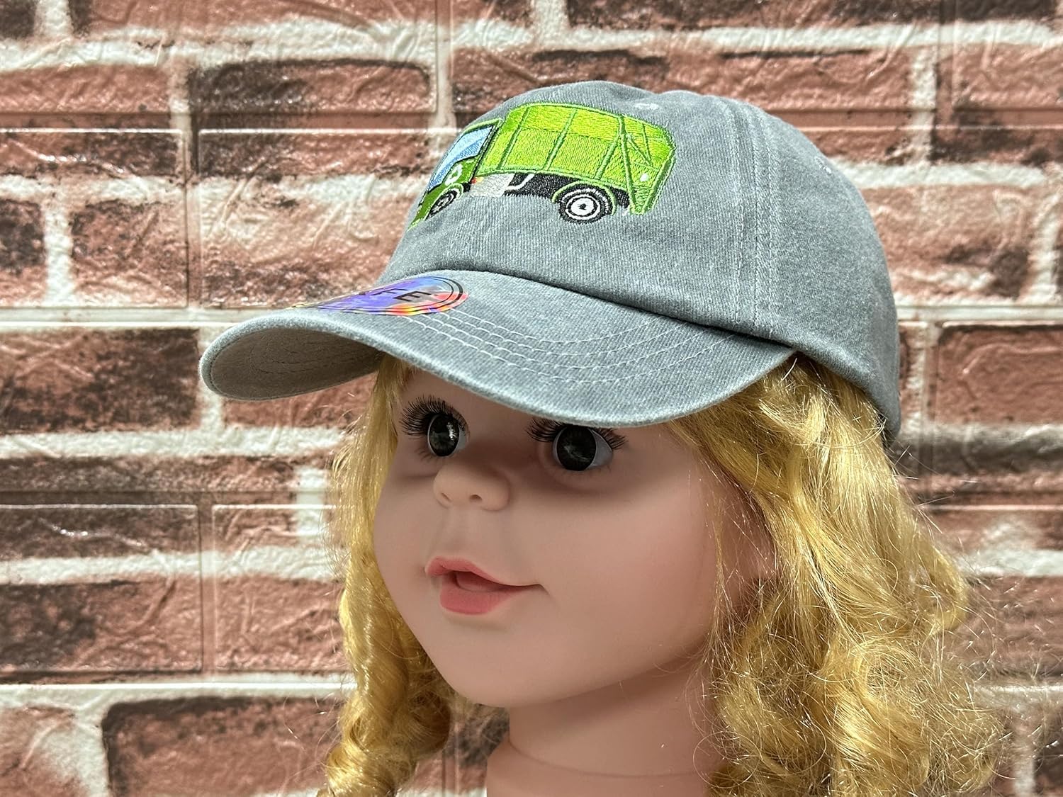 Garbage Truck Baseball Cap for Kids
