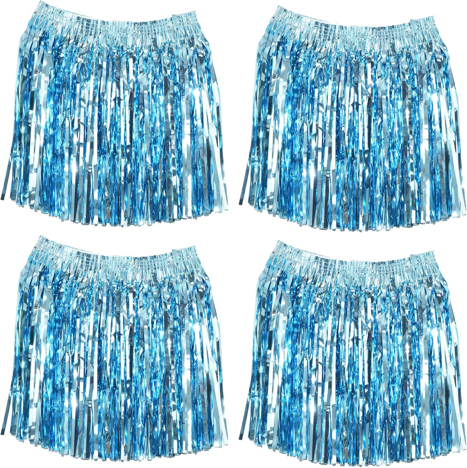 GREATRIL Foil Fringe Skirts 4 Pack Set