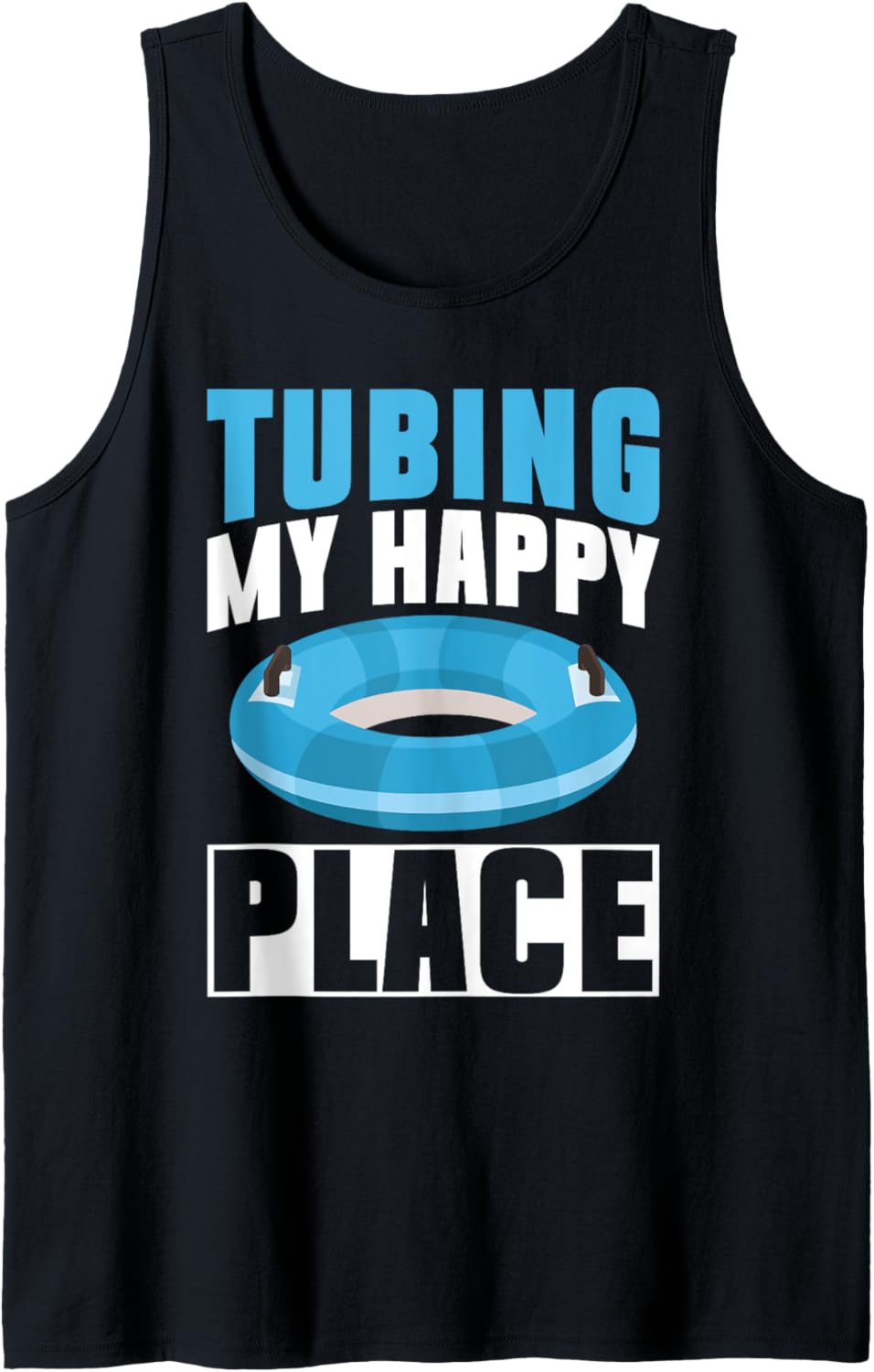 My Happy Place River Tubing Tank Top for Women