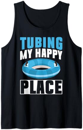 My Happy Place River Tubing Tank Top for Women